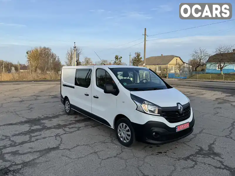 Мінівен Renault Trafic 2017 1.6 л. Ручна / Механіка обл. Волинська, Луцьк - Фото 1/21