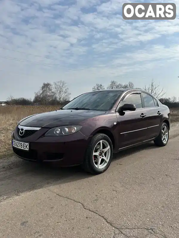 Седан Mazda 3 2007 1.6 л. Ручна / Механіка обл. Чернігівська, Чернігів - Фото 1/10