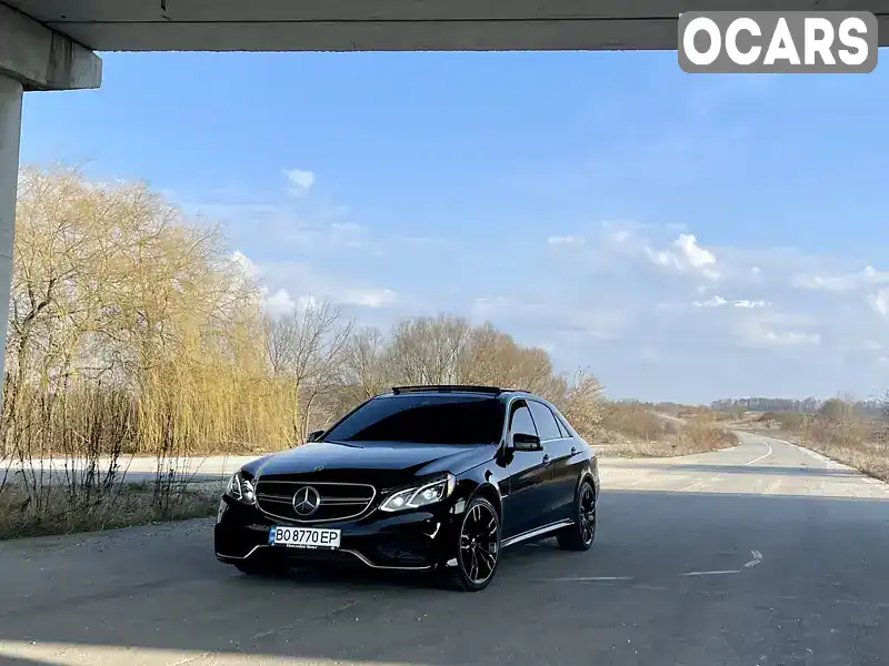 Седан Mercedes-Benz E-Class 2013 2.14 л. Автомат обл. Тернопільська, Тернопіль - Фото 1/21