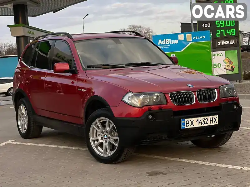 Внедорожник / Кроссовер BMW X3 2006 2.49 л. Автомат обл. Хмельницкая, Хмельницкий - Фото 1/21