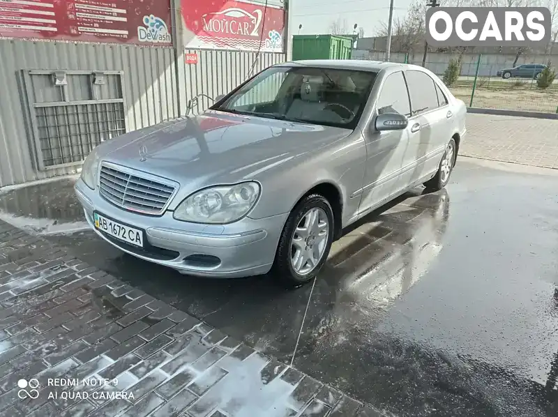 Седан Mercedes-Benz S-Class 2002 3.7 л. Автомат обл. Винницкая, Винница - Фото 1/21