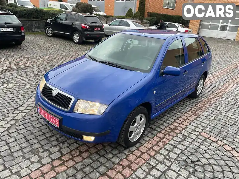 Універсал Skoda Fabia 2004 1.39 л. Ручна / Механіка обл. Волинська, Луцьк - Фото 1/17