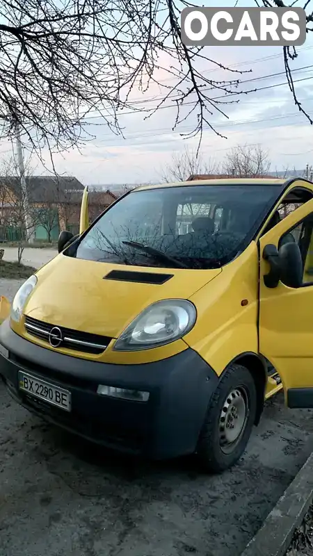 Минивэн Opel Vivaro 2004 1.9 л. Ручная / Механика обл. Хмельницкая, Хмельницкий - Фото 1/20