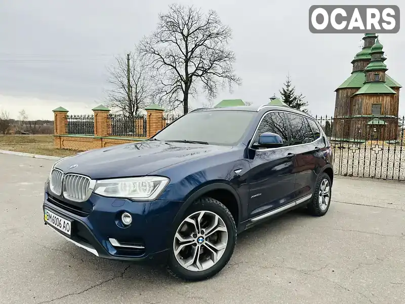 Позашляховик / Кросовер BMW X3 2015 2 л. Автомат обл. Сумська, Суми - Фото 1/18