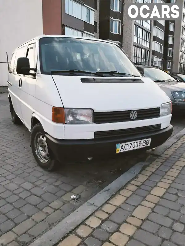 Минивэн Volkswagen Transporter 1996 2 л. обл. Волынская, Луцк - Фото 1/8