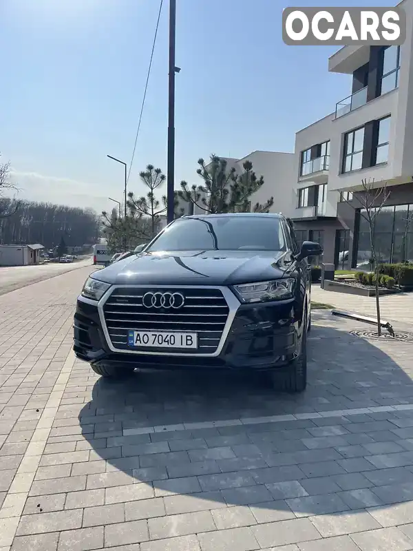 Позашляховик / Кросовер Audi Q7 2017 1.98 л. обл. Закарпатська, Ужгород - Фото 1/21