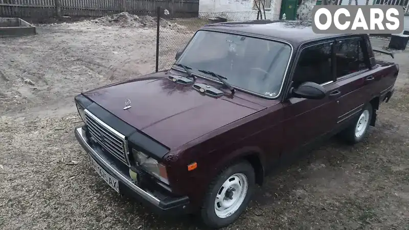 Седан ВАЗ / Lada 2107 2005 1.5 л. Ручна / Механіка обл. Черкаська, Золотоноша - Фото 1/13