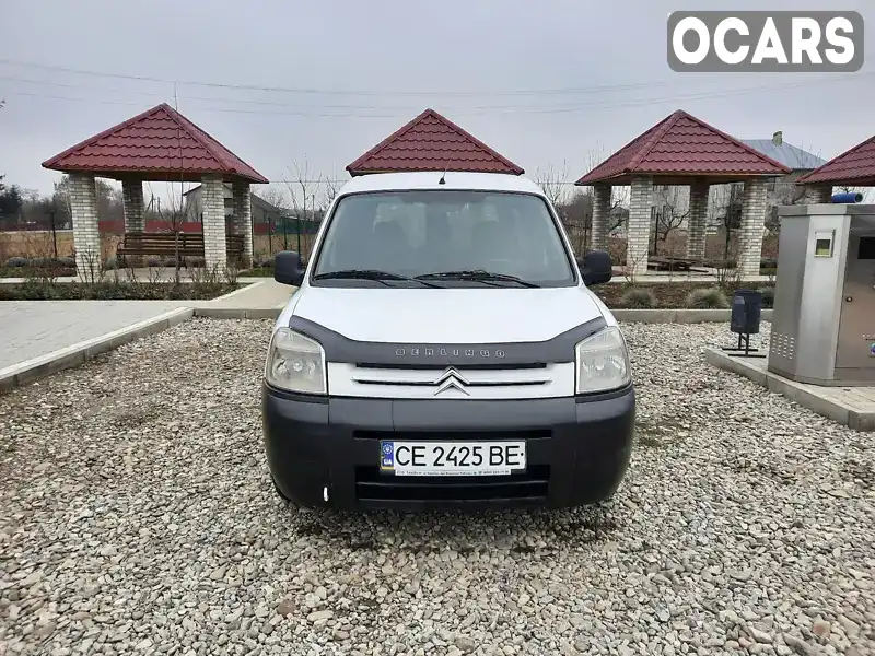 Минивэн Citroen Berlingo 2007 1.6 л. Ручная / Механика обл. Черновицкая, Черновцы - Фото 1/13