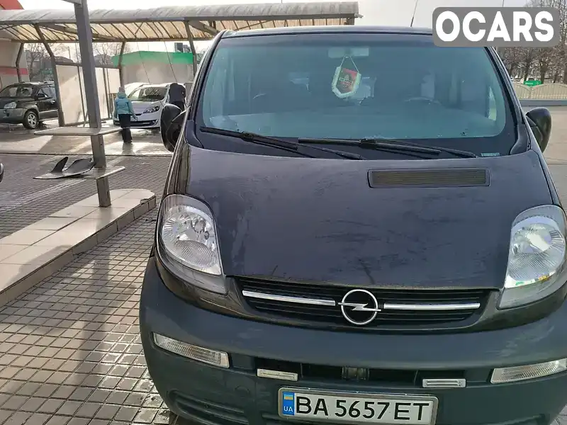 Мінівен Opel Vivaro 2006 1.87 л. Ручна / Механіка обл. Кіровоградська, Кропивницький (Кіровоград) - Фото 1/14