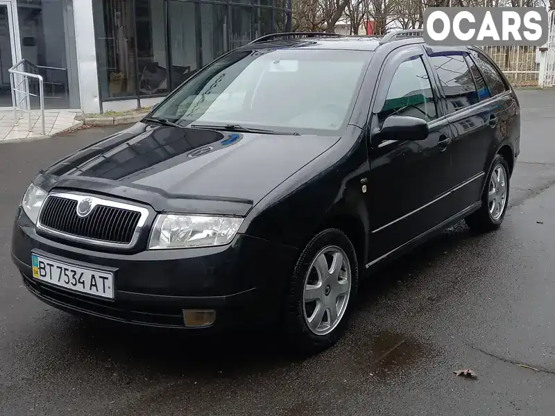 Универсал Skoda Fabia 2002 2 л. Ручная / Механика обл. Херсонская, Херсон - Фото 1/10