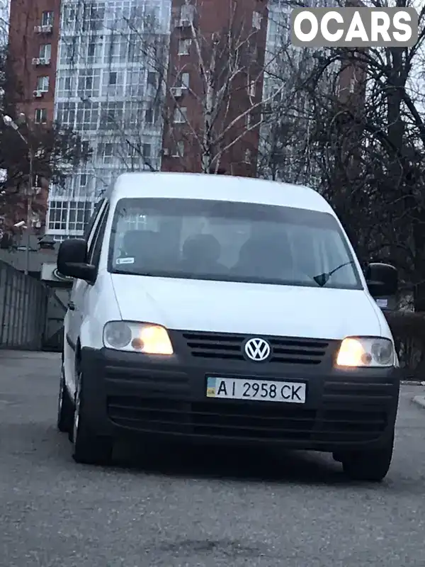 Мінівен Volkswagen Caddy 2008 1.98 л. обл. Київська, Біла Церква - Фото 1/21