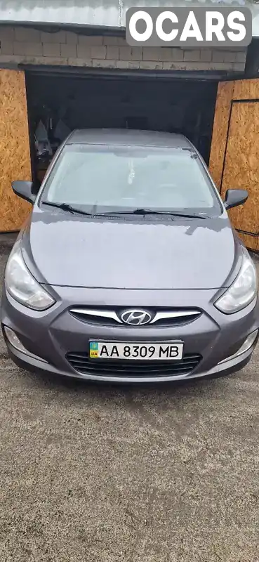 Седан Hyundai Accent 2012 1.4 л. Автомат обл. Киевская, Киев - Фото 1/11