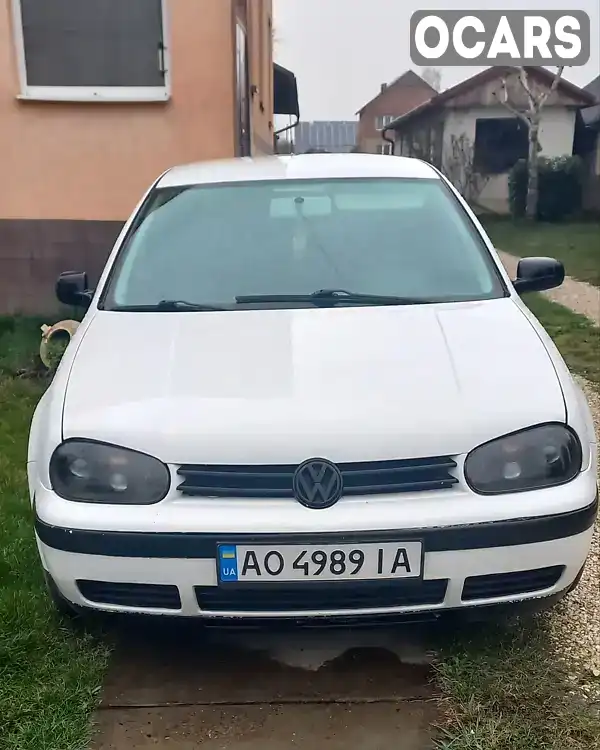 Хэтчбек Volkswagen Golf 1998 1.39 л. Ручная / Механика обл. Закарпатская, Виноградов - Фото 1/9