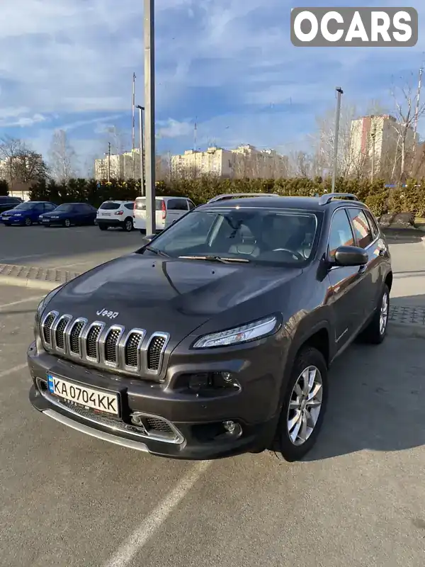 Внедорожник / Кроссовер Jeep Cherokee 2017 2.18 л. Автомат обл. Киевская, Киев - Фото 1/9