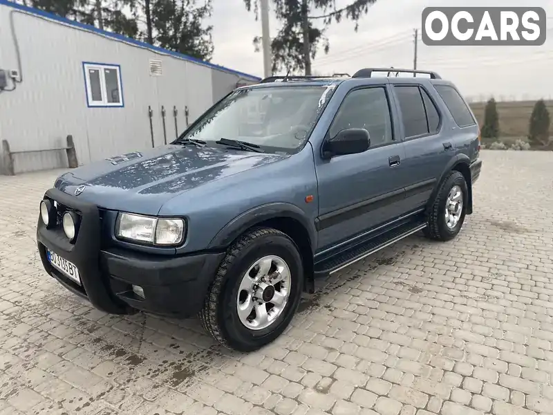 Позашляховик / Кросовер Opel Frontera 1999 2.17 л. Ручна / Механіка обл. Тернопільська, Борщів - Фото 1/21