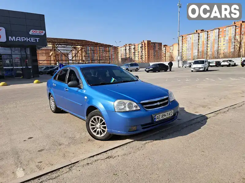 Седан Chevrolet Lacetti 2005 1.6 л. Ручная / Механика обл. Днепропетровская, Днепр (Днепропетровск) - Фото 1/10