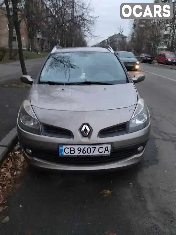 Універсал Renault Clio 2008 1.6 л. Ручна / Механіка обл. Київська, Київ - Фото 1/9