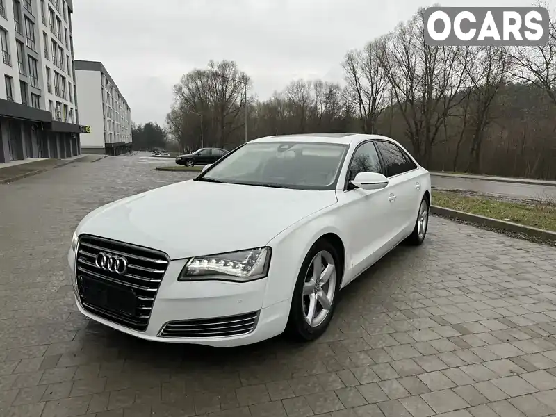 Седан Audi A8 2013 3 л. Автомат обл. Львівська, Львів - Фото 1/21