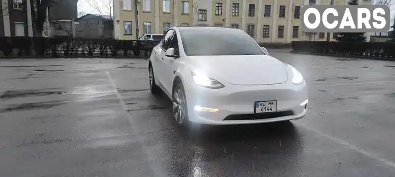 Позашляховик / Кросовер Tesla Model Y 2021 null_content л. Автомат обл. Запорізька, Запоріжжя - Фото 1/14