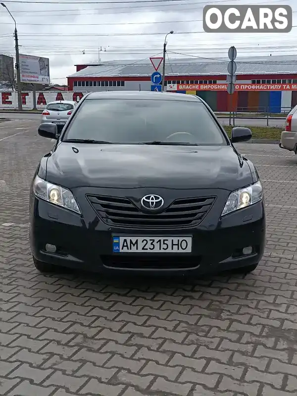 Седан Toyota Camry 2008 2.36 л. Автомат обл. Житомирская, Житомир - Фото 1/11