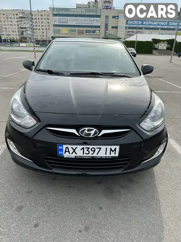 Седан Hyundai Accent 2012 1.4 л. Ручная / Механика обл. Харьковская, Харьков - Фото 1/10