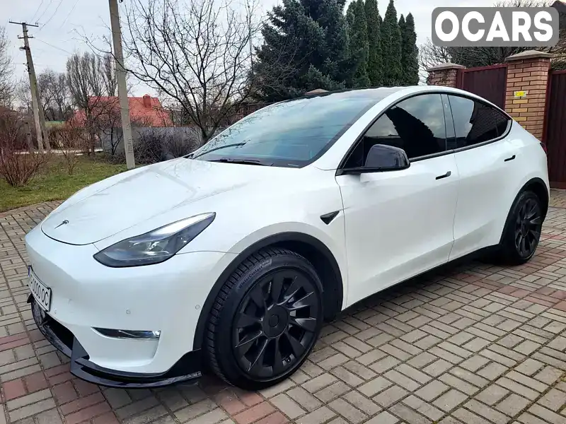 Внедорожник / Кроссовер Tesla Model Y 2020 null_content л. обл. Запорожская, Запорожье - Фото 1/21