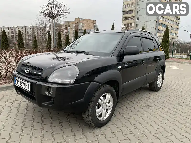 Позашляховик / Кросовер Hyundai Tucson 2007 2 л. Автомат обл. Житомирська, Житомир - Фото 1/21