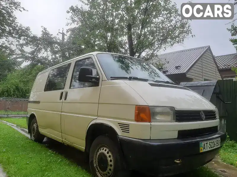 Мінівен Volkswagen Transporter 1997 1.9 л. Ручна / Механіка обл. Івано-Франківська, Івано-Франківськ - Фото 1/8