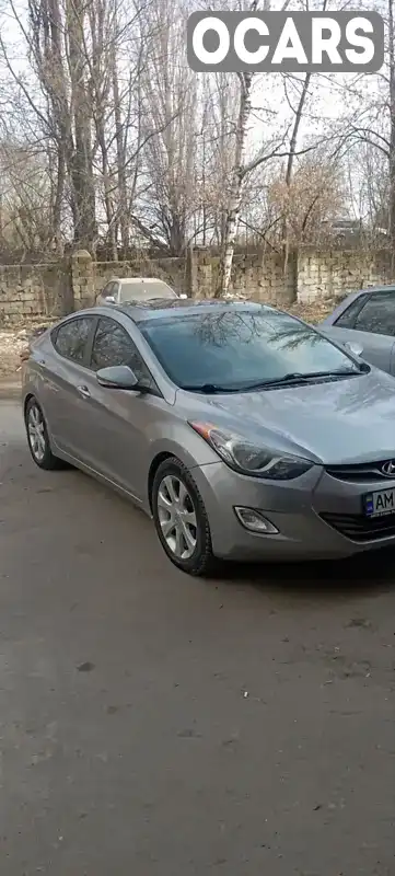 Седан Hyundai Elantra 2011 1.8 л. Автомат обл. Житомирская, Житомир - Фото 1/14