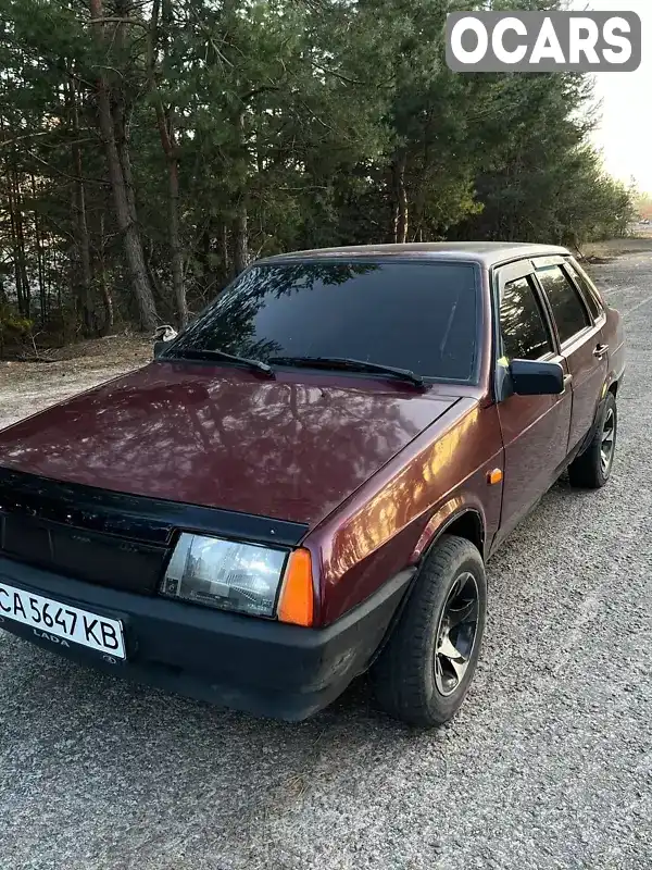 Седан ВАЗ / Lada 21099 2005 1.5 л. Ручна / Механіка обл. Черкаська, Сміла - Фото 1/7