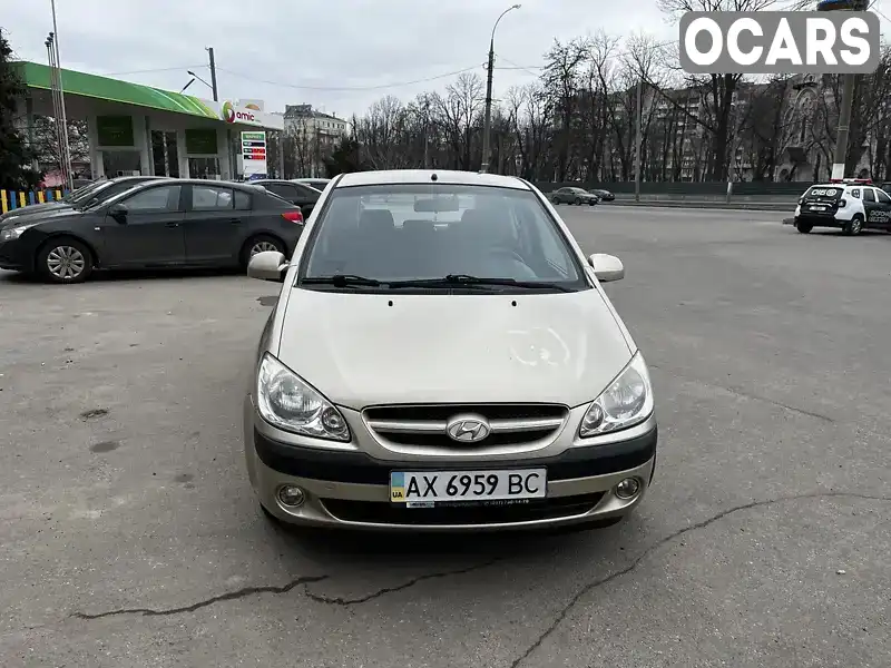 Хэтчбек Hyundai Getz 2007 1.4 л. Ручная / Механика обл. Харьковская, Харьков - Фото 1/12