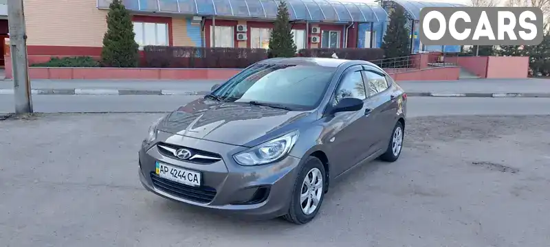 Седан Hyundai Accent 2011 1.4 л. Ручна / Механіка обл. Запорізька, Запоріжжя - Фото 1/15