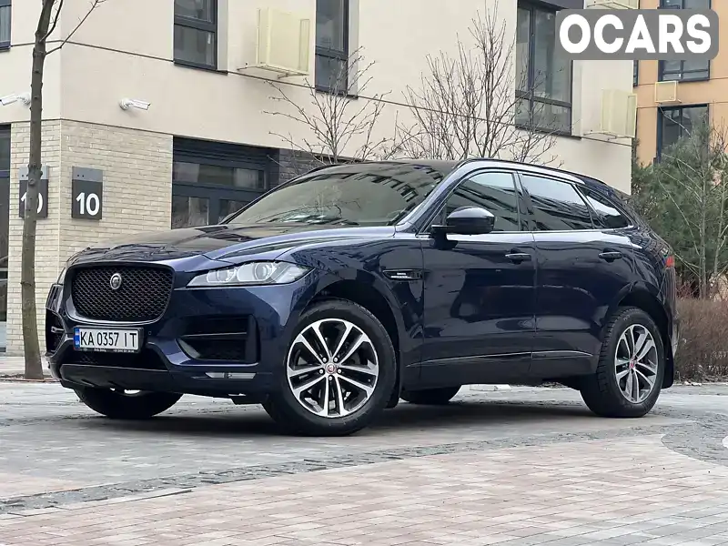 Внедорожник / Кроссовер Jaguar F-Pace 2017 2 л. Автомат обл. Киевская, Киев - Фото 1/21