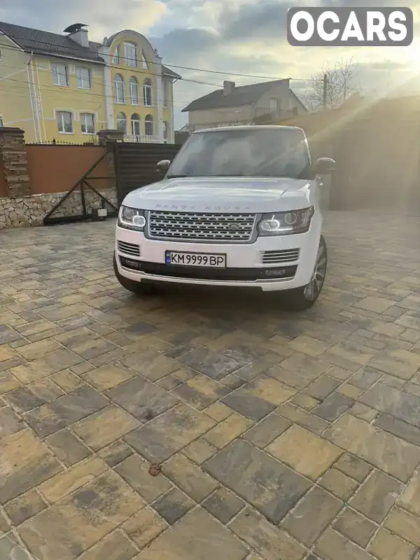 Позашляховик / Кросовер Land Rover Range Rover 2014 5 л. Автомат обл. Житомирська, Житомир - Фото 1/20