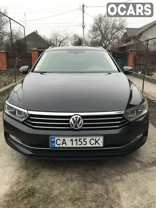 Универсал Volkswagen Passat 2015 1.97 л. Автомат обл. Черкасская, Черкассы - Фото 1/14