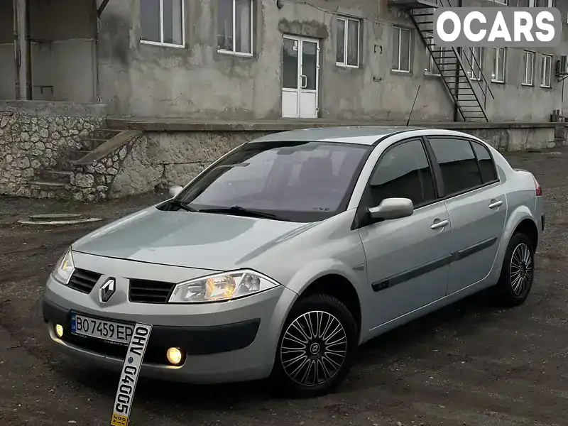 Седан Renault Megane 2003 1.6 л. Ручна / Механіка обл. Львівська, Золочів - Фото 1/21