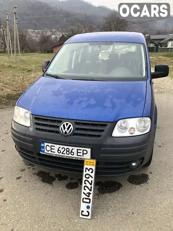 Мінівен Volkswagen Caddy 2006 1.6 л. обл. Чернівецька, Вижниця - Фото 1/21