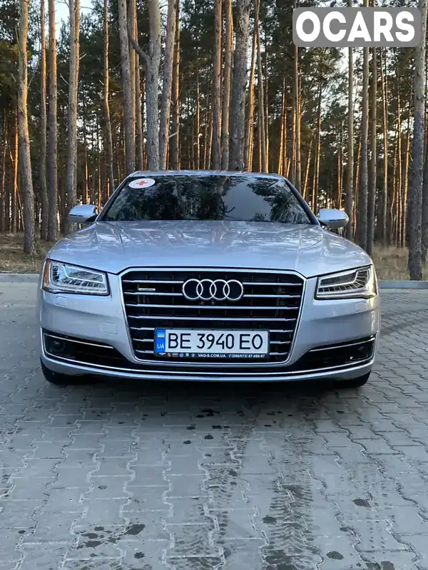 Седан Audi A8 2014 3 л. Автомат обл. Київська, Київ - Фото 1/21