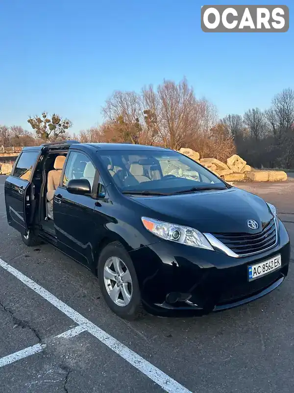 Мінівен Toyota Sienna 2015 3.5 л. Автомат обл. Волинська, Луцьк - Фото 1/21