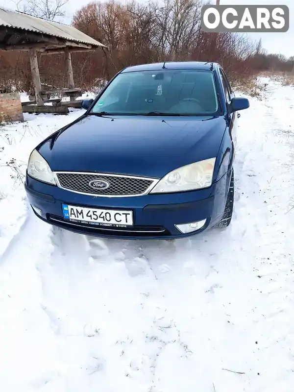 Лифтбек Ford Mondeo 2003 1.8 л. Ручная / Механика обл. Житомирская, Бердичев - Фото 1/21