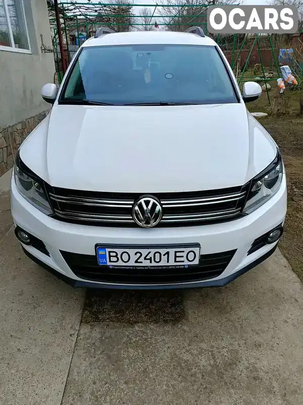 Внедорожник / Кроссовер Volkswagen Tiguan 2013 1.39 л. Ручная / Механика обл. Тернопольская, Бучач - Фото 1/9