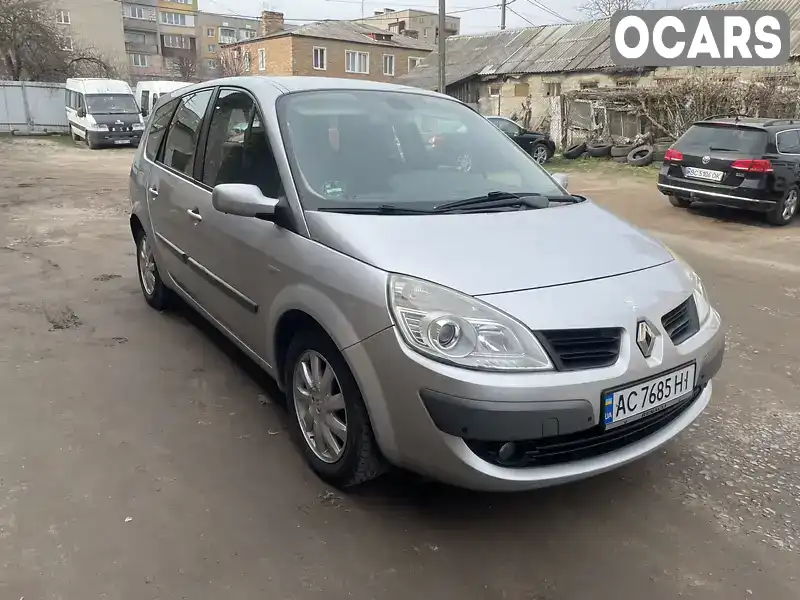 Мінівен Renault Scenic 2007 1.6 л. Ручна / Механіка обл. Волинська, Нововолинськ - Фото 1/15