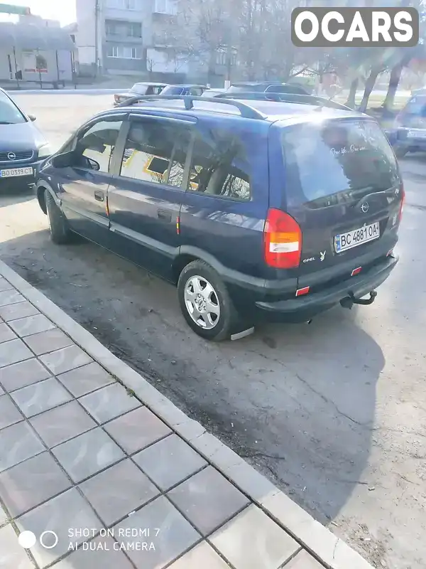 Мінівен Opel Zafira 1999 1.8 л. Ручна / Механіка обл. Хмельницька, Волочиськ - Фото 1/9