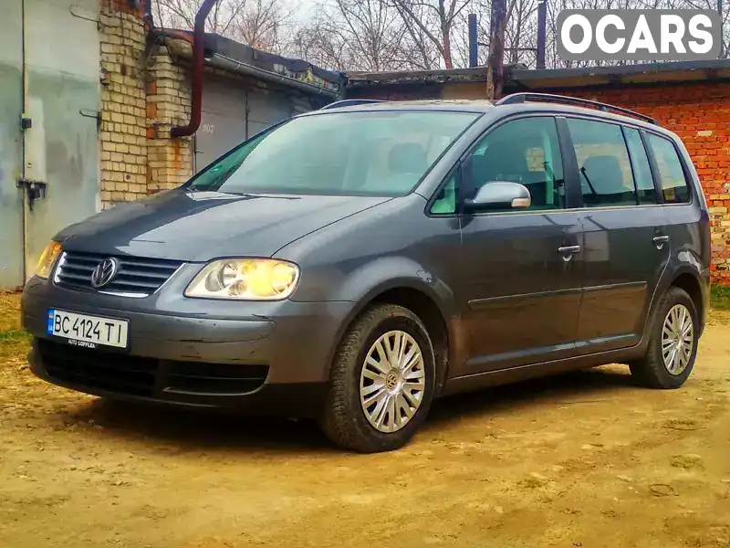 Мінівен Volkswagen Touran 2006 1.6 л. Ручна / Механіка обл. Львівська, Борислав - Фото 1/13