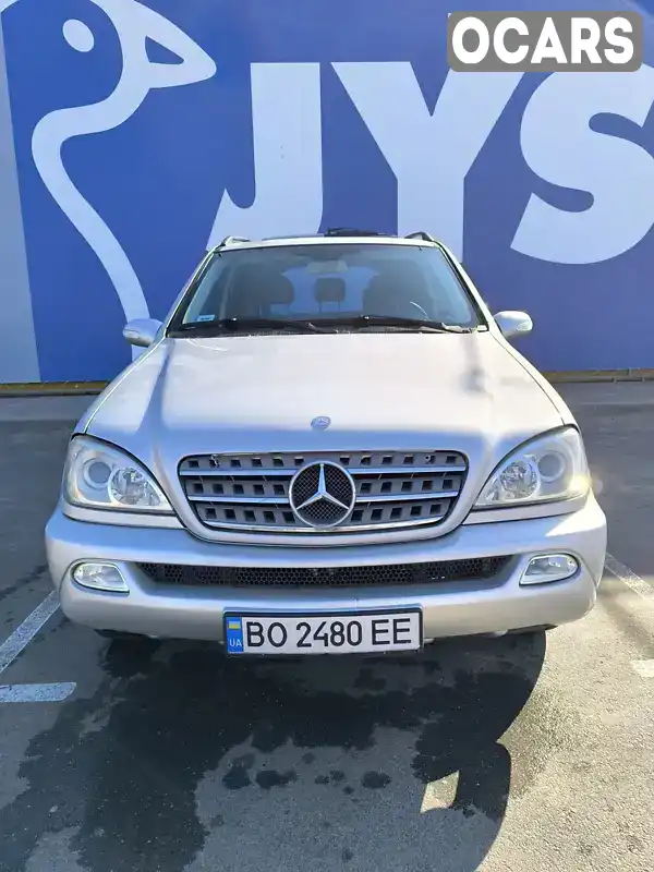 Внедорожник / Кроссовер Mercedes-Benz M-Class 2002 2.69 л. Ручная / Механика обл. Киевская, Киев - Фото 1/21