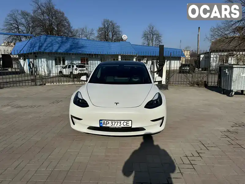 Седан Tesla Model 3 2021 null_content л. Автомат обл. Запорожская, Запорожье - Фото 1/13