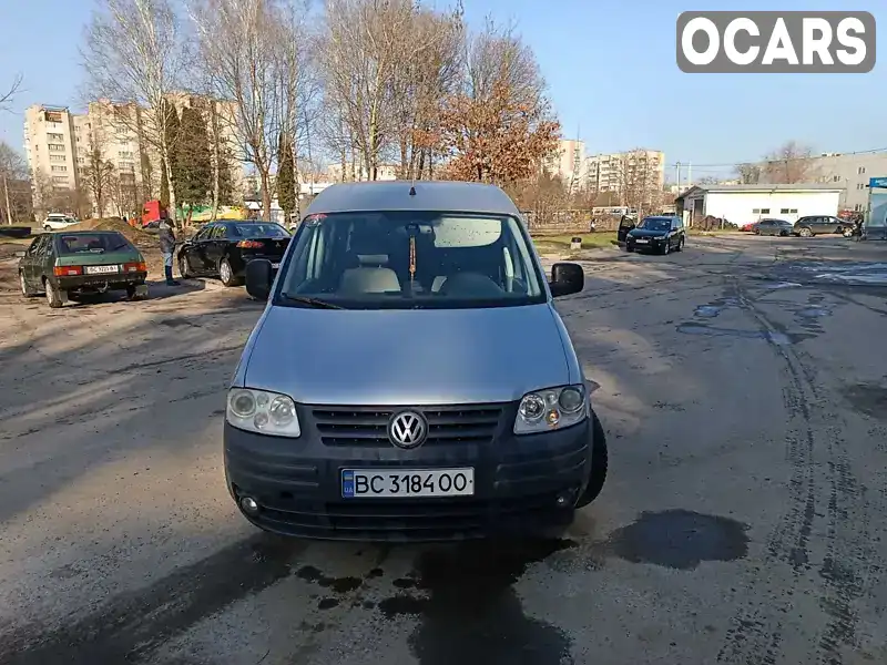 Мінівен Volkswagen Caddy 2006 1.9 л. Ручна / Механіка обл. Львівська, Львів - Фото 1/17