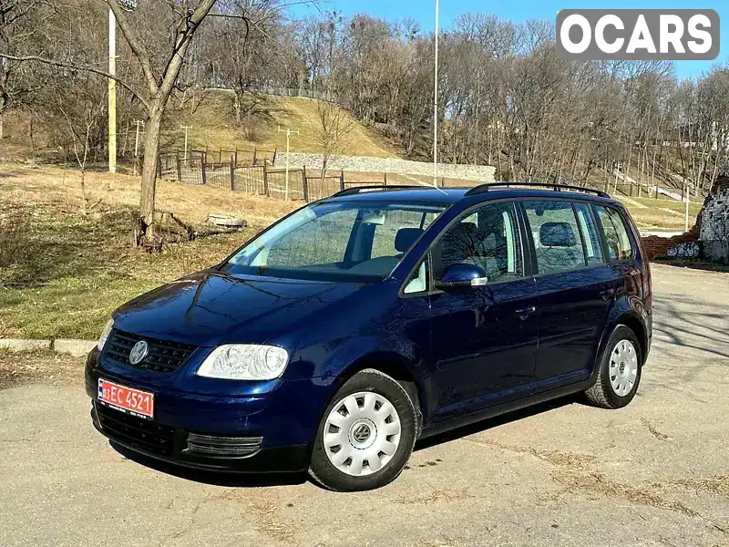 Минивэн Volkswagen Touran 2005 1.6 л. Ручная / Механика обл. Полтавская, Полтава - Фото 1/21