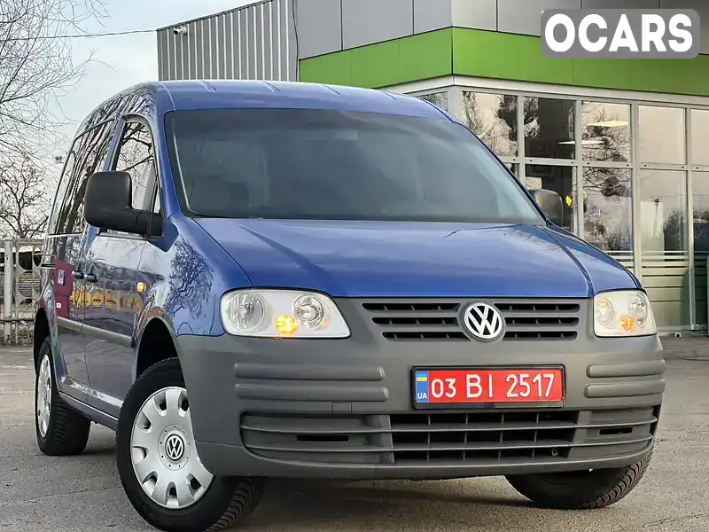 Минивэн Volkswagen Caddy 2008 1.6 л. Ручная / Механика обл. Полтавская, Лубны - Фото 1/21