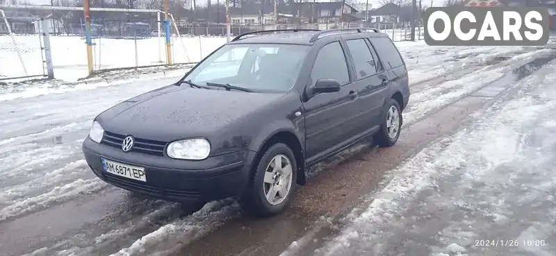 Универсал Volkswagen Golf 2003 1.9 л. Ручная / Механика обл. Черниговская, Прилуки - Фото 1/9